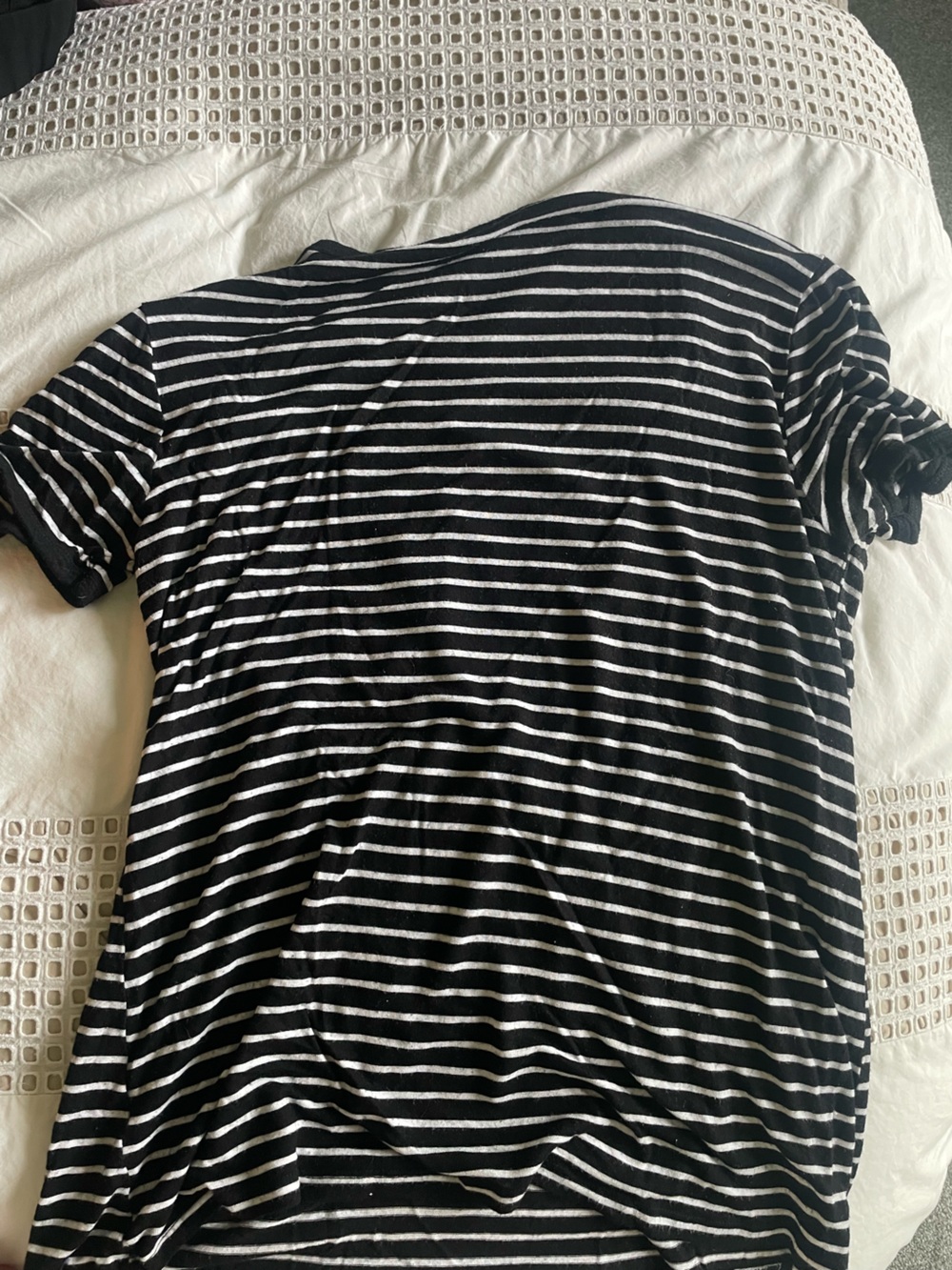 Black and White Striped Women’s Shirt